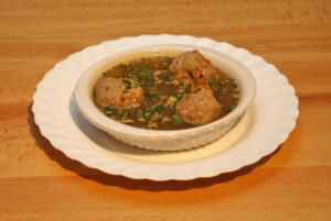 Leberkloeßchensuppe